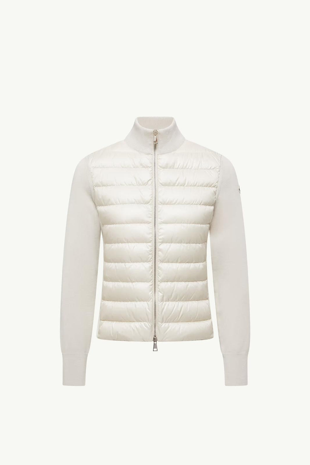 Cardigan zippé en laine matelassé – Moncler